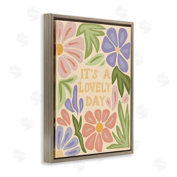 Stupell Industries Amanda Houston | Lovely Day With Florals Wall Art