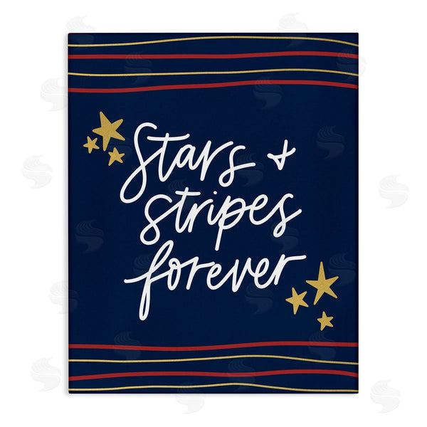 stupell industries Amanda Houston | Stars Stripes Forever Americana Independence Day Wall Art