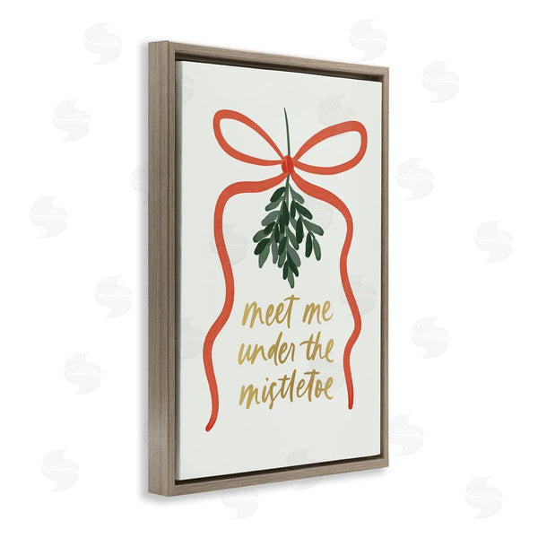 Stupell Industries Amanda Houston | Under Mistletoe Christmas