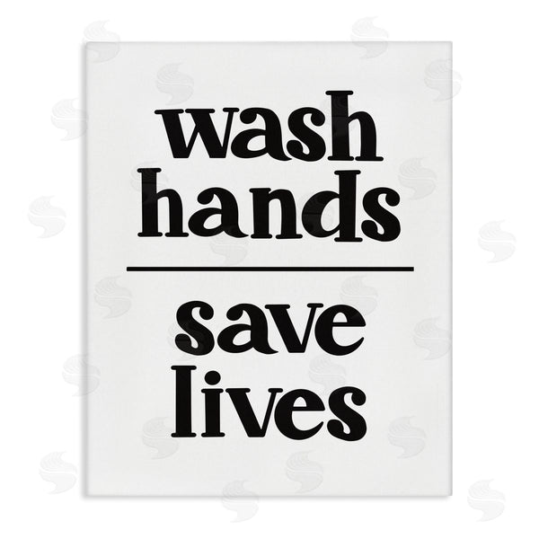 Stupell Industries Amanda Houston | Wash Hands Save Lives
