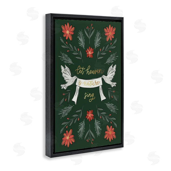 Stupell Industries Amanda Houston | Xmas Let Heaven Sing
