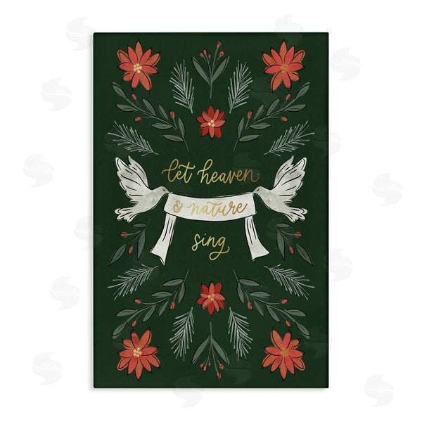 stupell industries Amanda Houston | Xmas Let Heaven Sing