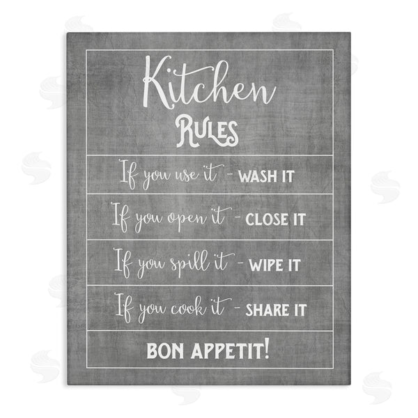 stupell industries Amanda Murray | Kitchen Rules Bon Appetit Sign Wall Art