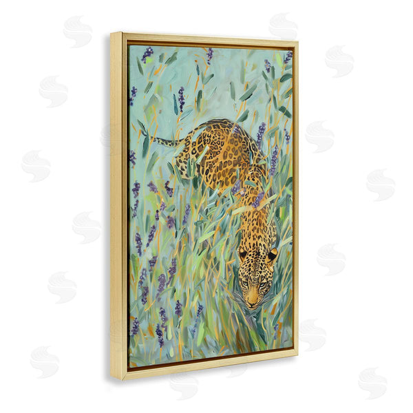 Stupell Industries Amanda Tsoukanelis | Leopard In Liriope