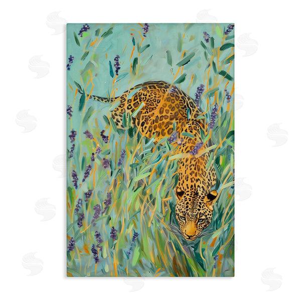 stupell industries Amanda Tsoukanelis | Leopard in Liriope