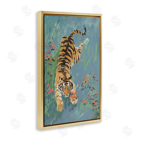 Stupell Industries Amanda Tsoukanelis | Tiger Burning Bright