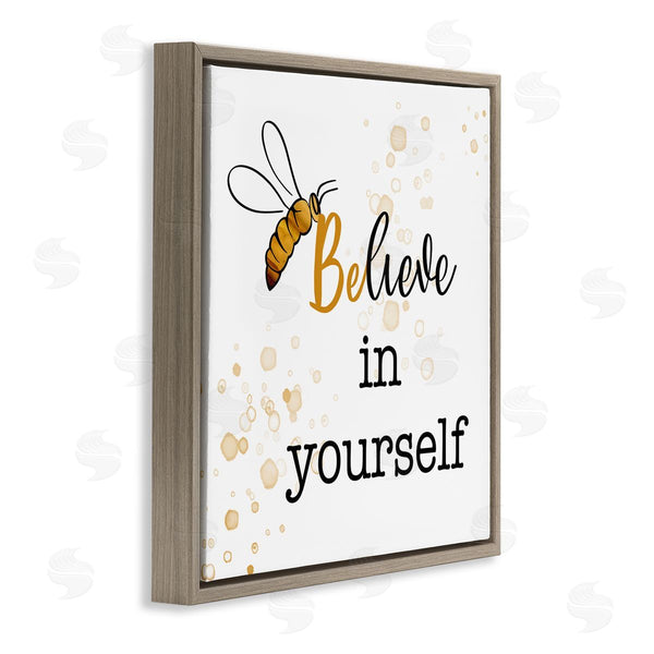 Stupell Industries Amber Clarkson | Modern Believe In Yourself Wall Art