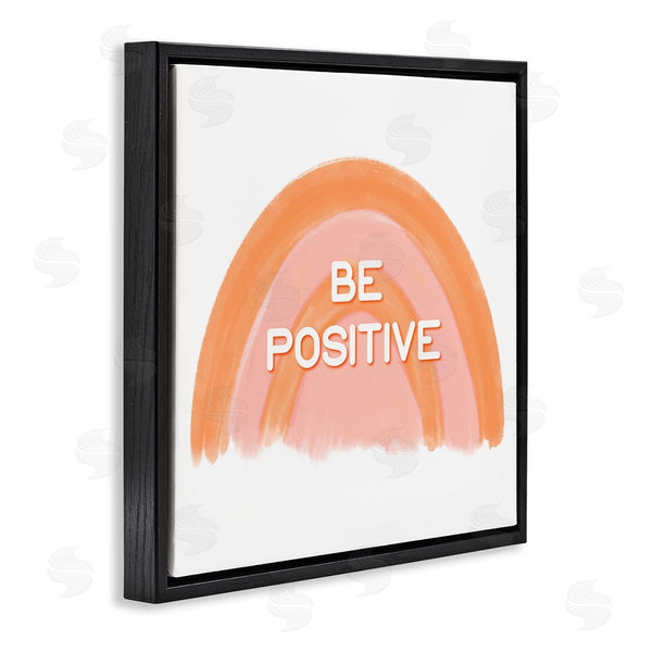 Stupell Industries Amber Clarkson | Orange Be Positive Wall Art