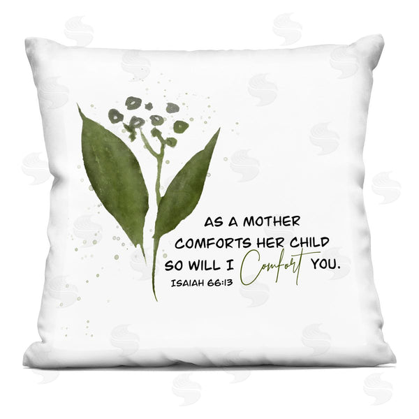Stupell Industries Amber Clarkson | Proverb & Abstract Flower Printed Throw Pillow