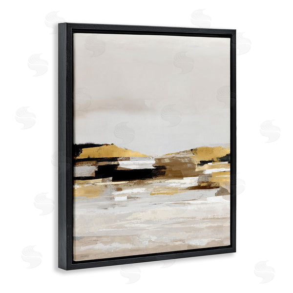 Stupell Industries Amber Sterling | Abstract Landscape With Yellow Detail