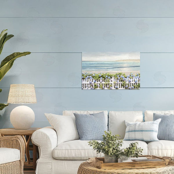 Stupell Industries Amber Sterling | Blooming Boundaries Beach Garden Wall Art