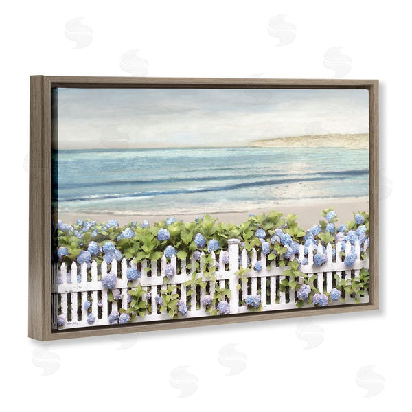 Stupell Industries Amber Sterling | Blooming Boundaries Beach Garden Wall Art