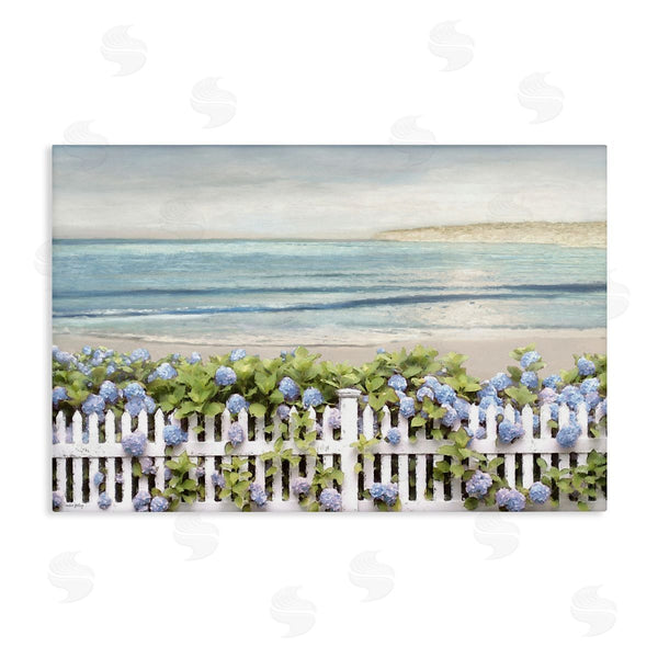 stupell industries Amber Sterling | Blooming Boundaries Beach Garden Wall Art