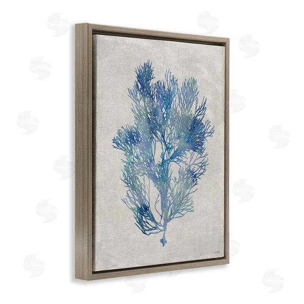 Stupell Industries Amber Sterling | Blue Seaweed Bushel Wall Art