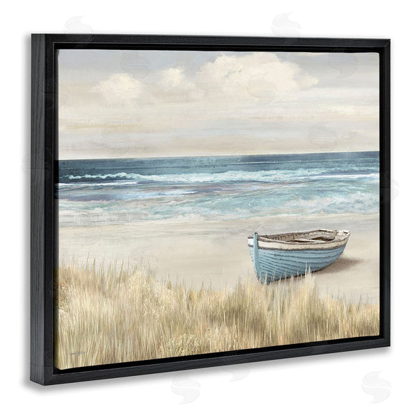 Stupell Industries Amber Sterling | Boat On Grassy Shore Wall Art