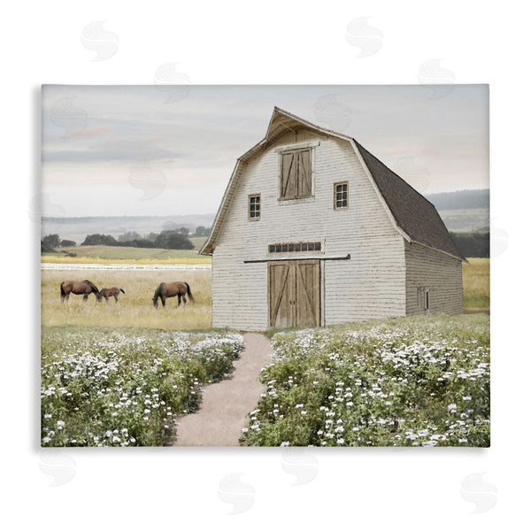 stupell industries Amber Sterling | Charming Path to Barn Wall Art