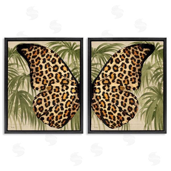 Stupell Industries Amber Sterling | Cheetah Butterfly Wings Wall Art