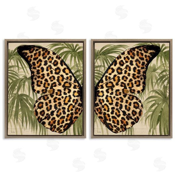 Stupell Industries Amber Sterling | Cheetah Butterfly Wings Wall Art