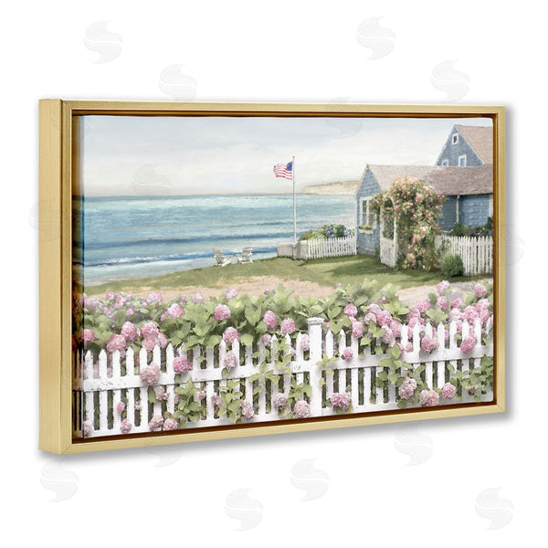 Stupell Industries Amber Sterling | Coastal Bay Cottage