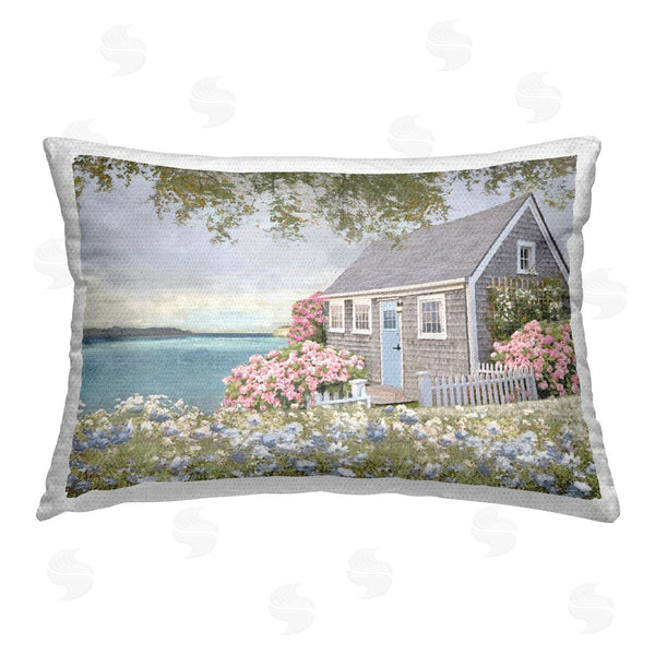 Stupell Industries Amber Sterling | Cottage With Rose Garden