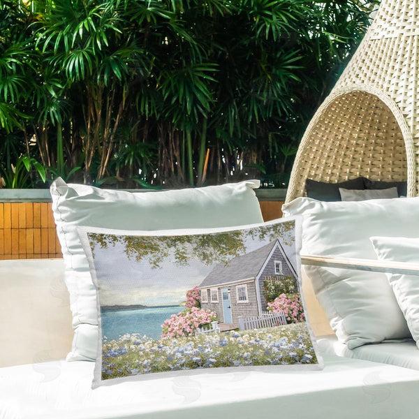 Stupell Industries Amber Sterling | Cottage With Rose Garden