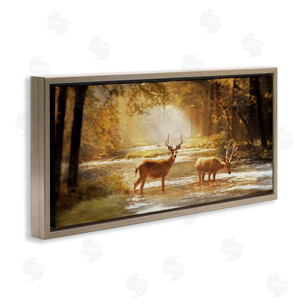 Stupell Industries Amber Sterling | Deer In Sunlit Grove Wall Art