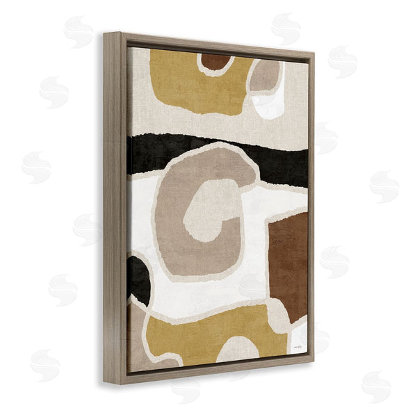 Stupell Industries Amber Sterling | Earthy Boho Geometrics