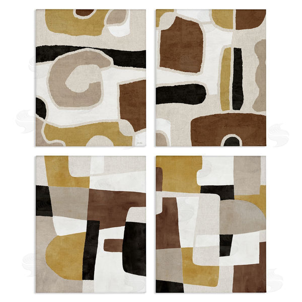 stupell industries Amber Sterling | Earthy Boho Geometrics Wall Art