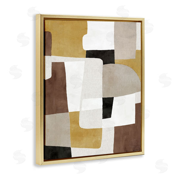 Stupell Industries Amber Sterling | Funky Boho Geometric Shapes