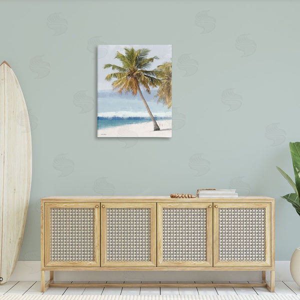 Stupell Industries Amber Sterling | Looming Palms On Shore Wall Art