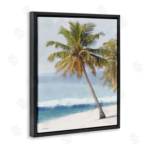 Stupell Industries Amber Sterling | Looming Palms On Shore Wall Art