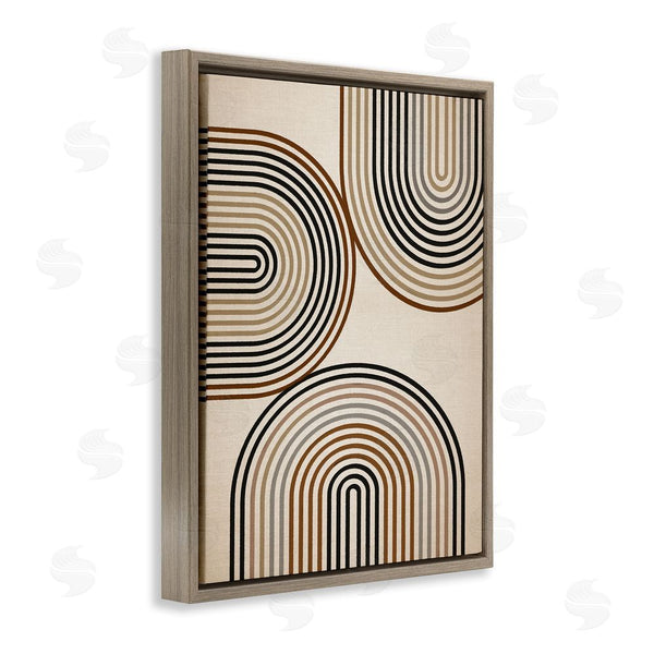 Stupell Industries Amber Sterling | Natural Boho Arches Wall Art