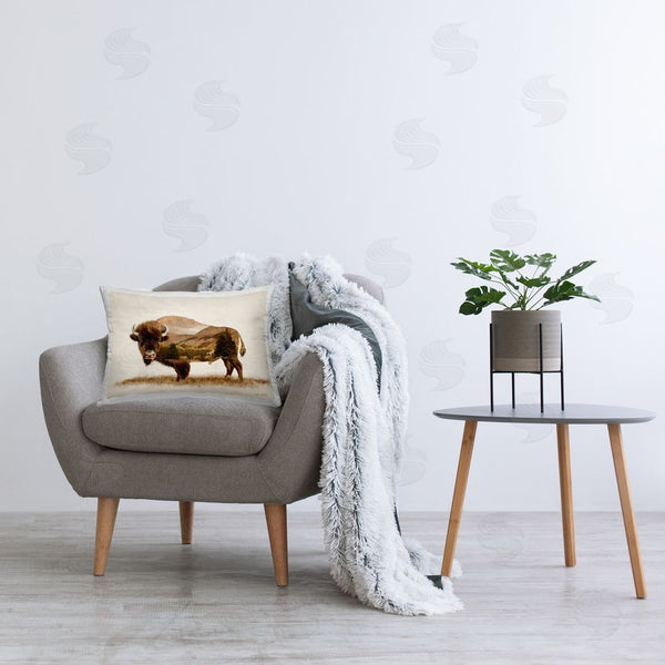 Stupell Industries Amber Sterling | Nature Patterned Bison