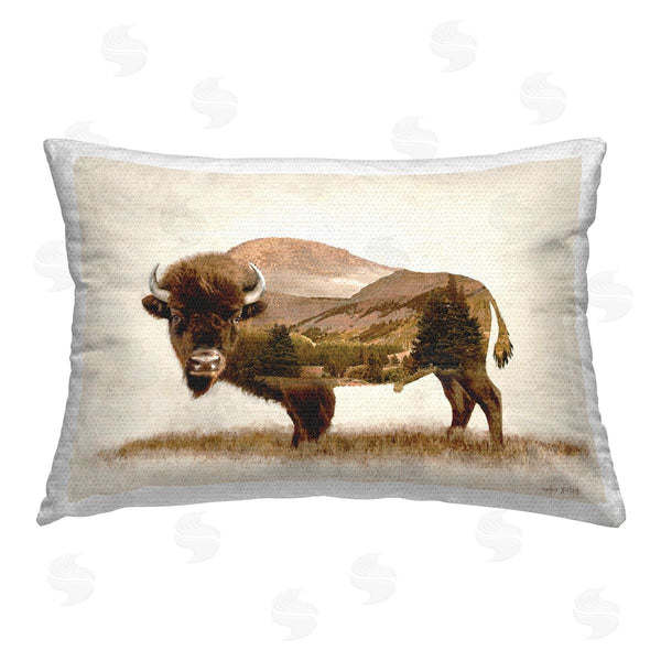 Stupell Industries Amber Sterling | Nature Patterned Bison