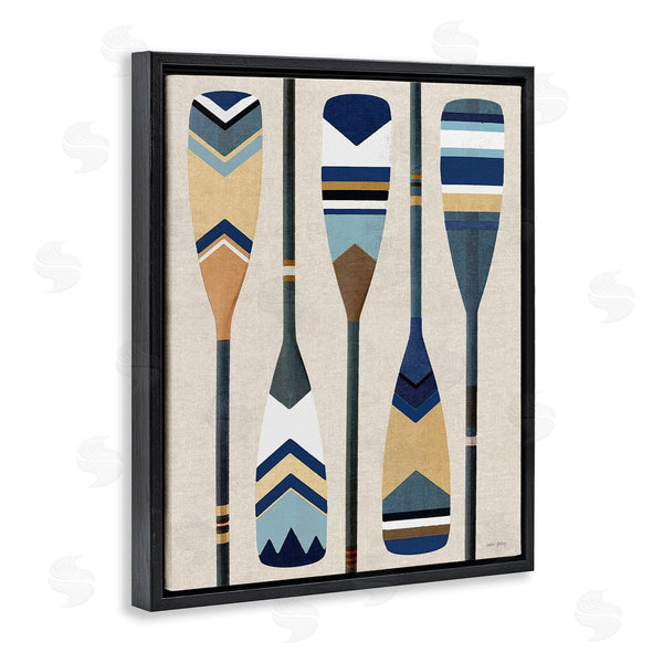 Stupell Industries Amber Sterling | Nautical Boat Oars Wall Art