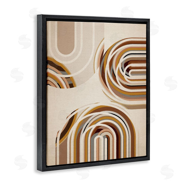 Stupell Industries Amber Sterling | Neutral Overlapping Arches Wall Art