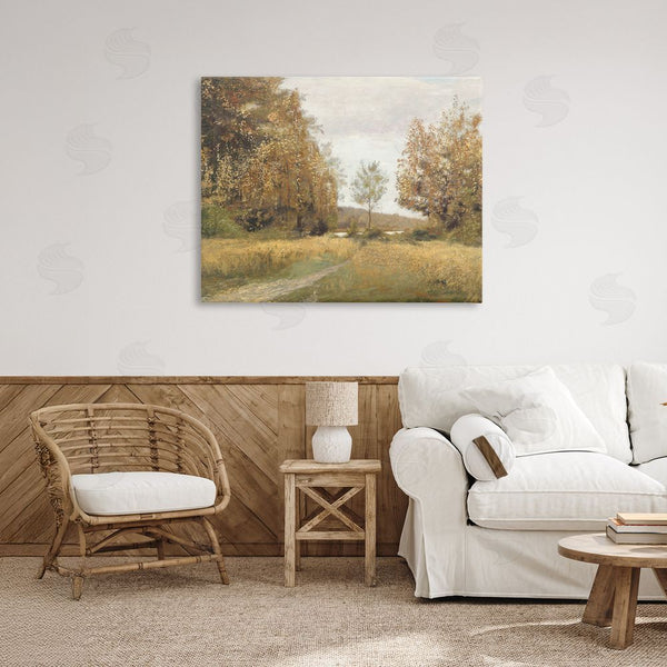 Stupell Industries Amber Sterling | Path Through Autumn Trees Wall Art