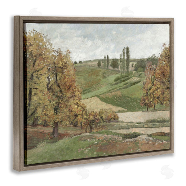 Stupell Industries Amber Sterling | Rural Hills With Fall Trees Wall Art