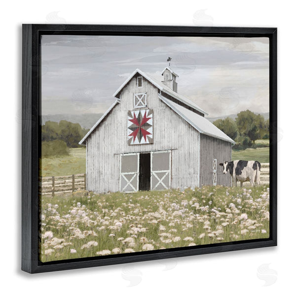 Stupell Industries Amber Sterling | Rustic Barn Meadow
