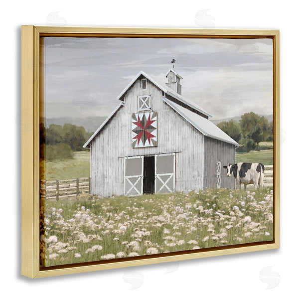 Stupell Industries Amber Sterling | Rustic Barn Meadow