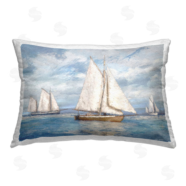 Stupell Industries Amber Sterling | Sailboat Trio Impression