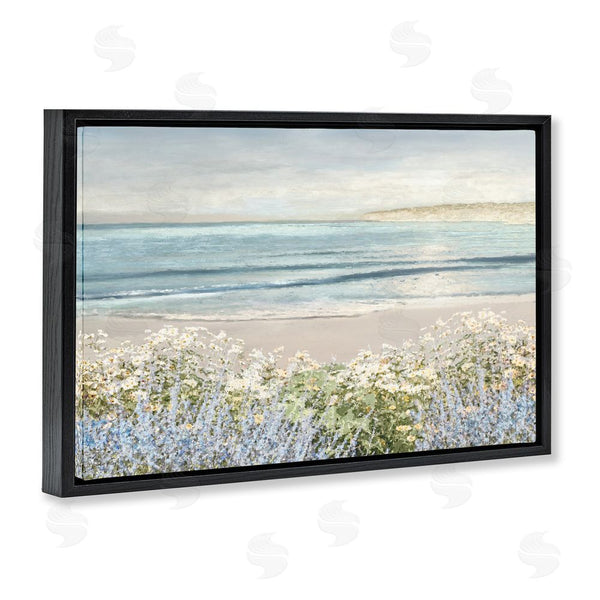 Stupell Industries Amber Sterling | Sand And Blooms Beach Wall Art