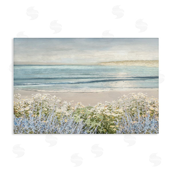 stupell industries Amber Sterling | Sand And Blooms Beach Wall Art