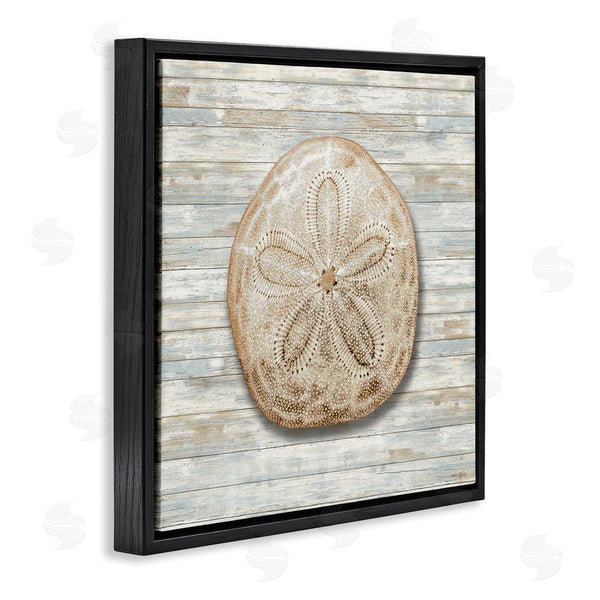 Stupell Industries Amber Sterling | Sand Dollar On Shiplap