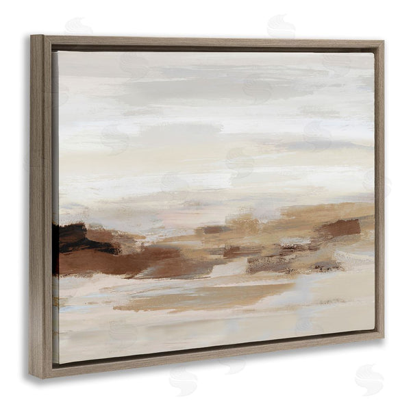 Stupell Industries Amber Sterling | Subtle Desert Dunes Wall Art