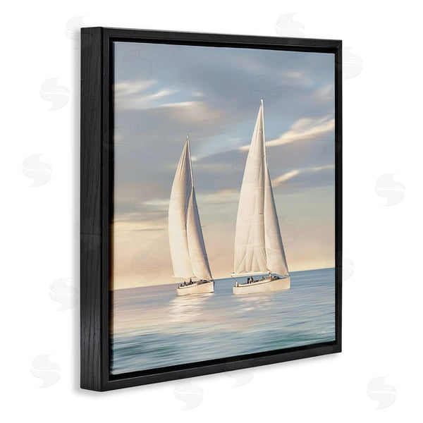 Stupell Industries Amber Sterling | Two Mighty Sailboats