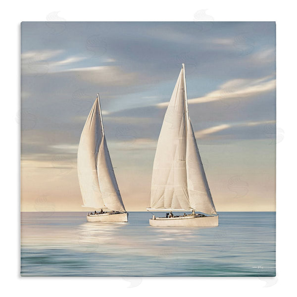 stupell industries Amber Sterling | Two Mighty Sailboats