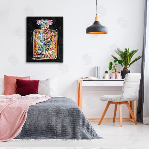 Stupell Industries Amber Sterling | Urban Graffiti Perfume Wall Art