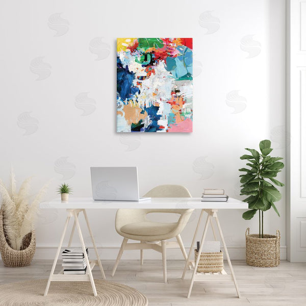 Stupell Industries Amber Sterling | Varied Expressive Collage Wall Art