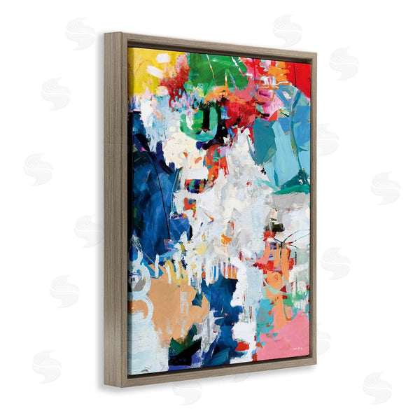 Stupell Industries Amber Sterling | Varied Expressive Collage Wall Art